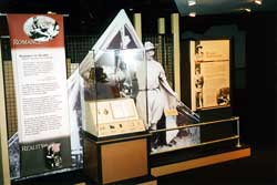 Museum display as described in text